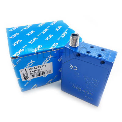 Compact Sick Photoelectric Sensor WT24-2B210 Zink Diecast Sick Diffuse Sensor