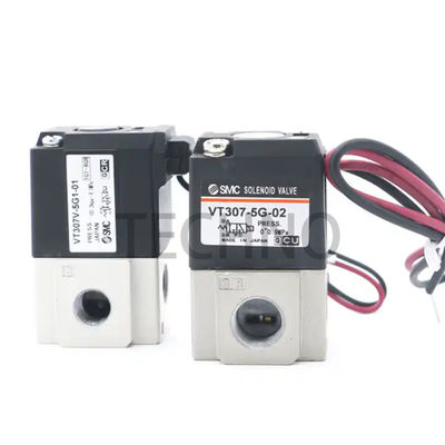 SMC VT307-4G1-01 SMC 5 2 Way Solenoïde Valves Elektromagnetisch 10 Hz SS316