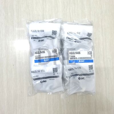 CE SMC KQG2L16-03S Pneumatische slangbehangen Geaffineerde verbindingsvloeistof SS316