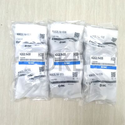 CE SMC KQG2L16-03S Pneumatische slangbehangen Geaffineerde verbindingsvloeistof SS316