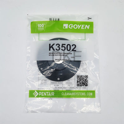 Goyen Type Diafragma Repair Kit K3502 M1591 CA/RCA35TCA/RCA40DD MM,Buna