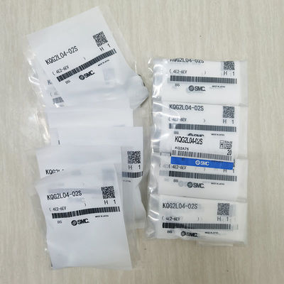 KQG2L04-02S Push To Connect Pneumatic Fittings Vetvrij 1,0 MPa