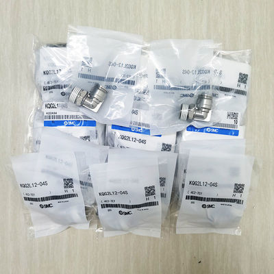 KQG2L12-04S SUS316 Pipe L-vormige pneumatische snelle wisselconnector