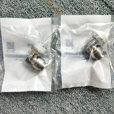 KQG2L12-04S SUS316 Pipe L-vormige pneumatische snelle wisselconnector