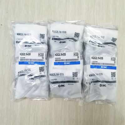 KQG2L16-03S Push To Connect Pneumatic Fittings Vetvrij 3MPa