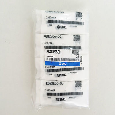 Sluitingen voor scheidsrechter KQG2E06-00 SS316 One-Touch Pipe Fitting KQG-serie
