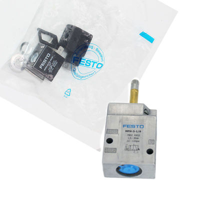 Festo MFH-3-1/8 7802 Elektrisch magnetoventil AC220V Mechanische veerreset