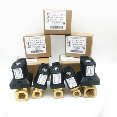 Burkert 00221630 Solenoïde klep 24V gelijkspanningsservo gekoppeld