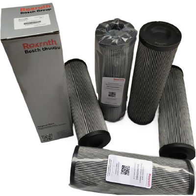PH718-05 Rexroth-hydraulische filterpatronen onder druk met glasvezelfiltratiemedia