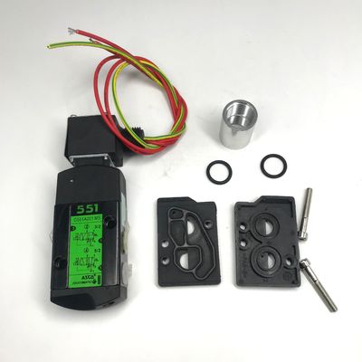 EFG551A001MS ASCO-serie 551 Solenoïde-klep Interface Spoelklep G 1/4 Eenvoudige solenoïde
