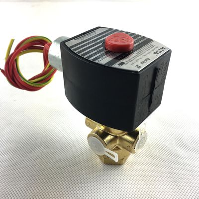 ASCO SCB320B174.230/50 NPT1/4 3/2 Universal Brass Body NBR Series 320 Direct Beheerde Inline Solenoid Valves