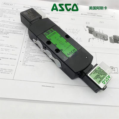 SCG531C018MS ASCO 531-serie solenoïde-klep dubbel spoel