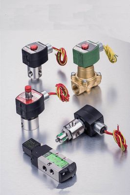 NF8551B402MO-24VDC 1/4 inch Asco 4 Way Solenoïde Valve 2 PSI Minimale werking