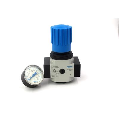 FESTO LR-1/2-D-MIDI 159581 LR-1/2-D-MIDI-MPA 8002257 Zinklegeringskleppen met drukmeter 0,5-12 bar