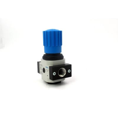 LR-1/4-D-MIDI 186451 LR-1/4-D-MIDI-MPA 8002368 FESTO Zink legering drukregulerende klep met drukmeter 0,5-12 bar Compact luchtfilter regulator systeem met verbeterde prestaties
