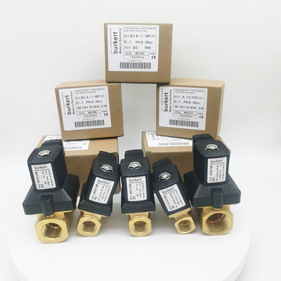 220 V Burkert-solenoïde gelijkstroomspanningsklep Drukbereik 0-10 Bar '00126201