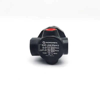 Norgren G 1/8 Pneumatische regulator R07-100-NNKG, 1/8in, maximaal 20 bar.