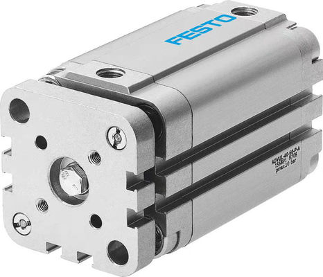 Lichte pneumatische zuigercilinder met mannelijke draad aluminium zuigerstang