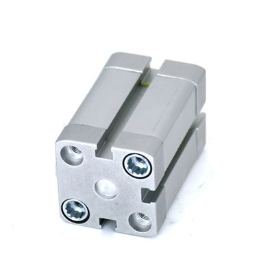 ADN-16-15-A-P-A 536221 Compact dubbelwerkend pneumatisch cilinder slag 15 mm aluminium zuigerstaaf Gewicht mannelijk draad