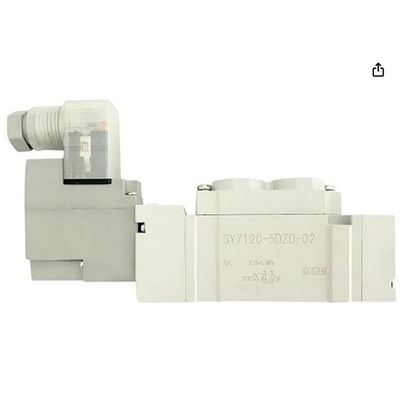 SMC SY7120-5LZD-C6 Solenoïde klep 2 positie enkelvoudig One-Touch Fitting Port Grootte ø6 DC24V
