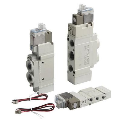 SMC SY7120-5LZD-C6 Solenoïde klep 2 positie enkelvoudig One-Touch Fitting Port Grootte ø6 DC24V