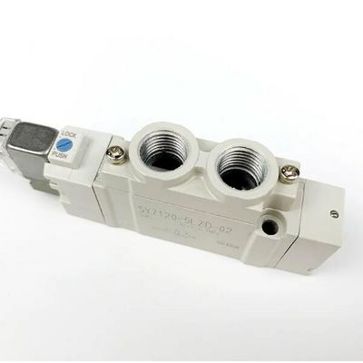 SY7120-5LZD-C4 Pneumatische magnetrompklep SMC Een-touch aansluiting Port Grootte Ø4 DC24V 2 Positie