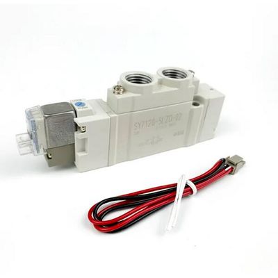 SY7120-5LZD-C4 Pneumatische magnetrompklep SMC Een-touch aansluiting Port Grootte Ø4 DC24V 2 Positie