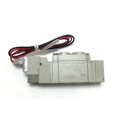 Stofbestendige 5-poort SMC-solenoïde klepbehuizing voor toepassingen voor voedsel en dranken