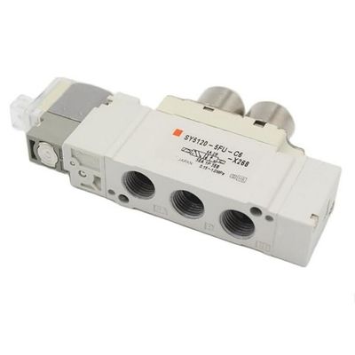 SMC Solenoïde Valve SY5220-6LZD-C8 2 Position Double One-Touch Fitting Port Grootte ø8 DC12V