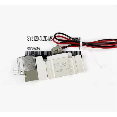 SMC-solenoïde klep SY5220-5LZD-C8 2 Positie Dubbele één-aanraak-koppeling Port Grootte ø8 DC24V