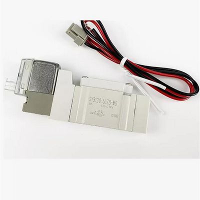 SMC-solenoïde klep SY5220-5LZD-C8 2 Positie Dubbele één-aanraak-koppeling Port Grootte ø8 DC24V