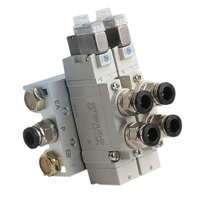 SY5220-6LZD-C4 Solenoïde klep SMC 2 Positie Dubbele DC12V Een-Touch Fitting Port Grootte
