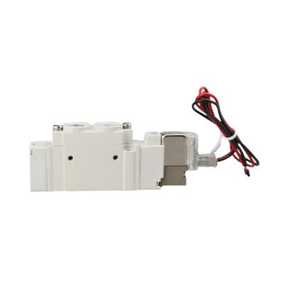 SMC SY3420-5LZD-C8 Solenoïde klep 3 Positie Afvoercentrum DC24V Poortgrootte Ø8