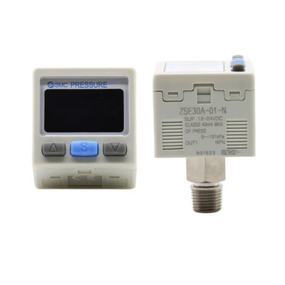 ZSE30A-01-C SMC Digitale drukschakelaar Vacuümdruk R1/8 2-kleur display PNP Open verzamelaar 2 uitgangen