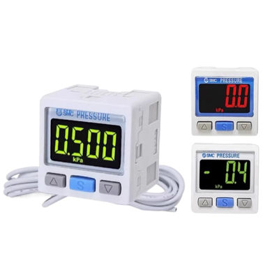 ZSE30A-01-P SMC Digitale drukschakelaar Vacuümdruk R1/8 2-kleur display PNP Open verzamelaar 1 Uitgang