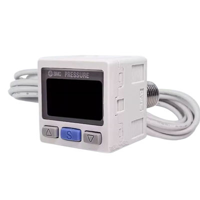 SMC ZSE30A-01-N Digitale drukschakelaar Vacuümdruk R1/8 2-kleurig scherm NPN Open verzamelaar 1 Uitgang