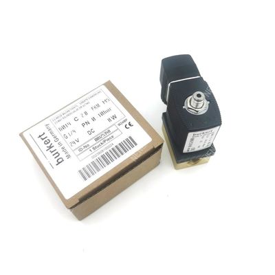 00125357 magnetoventil BURKERT 6014 D Normaal open G1/4 2.0 Stroomgat DC24V 8W