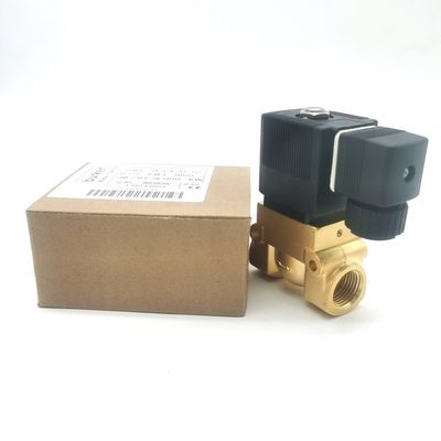 00126220 Solenoïde klep 6014 C Normaal gesloten G1/8 2,0 Stroomgat DC24V 8W roestvrijstalen klepkas 0~10bar