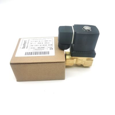 AC220V 00126219 Solenoïde klep Burkert AC220V 6014 C Normaal gesloten G1/8 1.5 Stroomgat 8W Roestvrij staal klepkorps 0~16bar