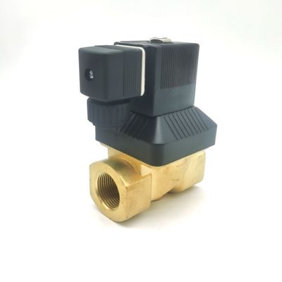 00125370 magnetoventil burkert 6014 C Direct werkende onderplaatverbinding Normaal gesloten 2.0-stroomgat AC220V 8W Messing klepkorps 0~10bar