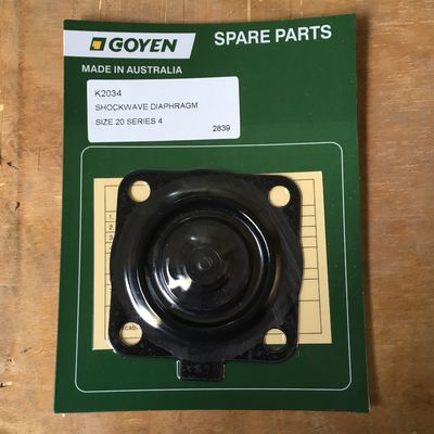 Goyen RCAC20 Onderhoudskits Type K2034 Serie T4, ST4, DD4, FS4 Nitriele materiaal topkeuze