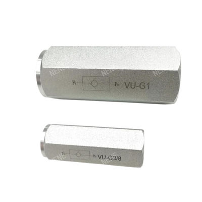 Buistype Hydraulische klep VU-G1/4 Kaliber Gelast eenrichtingsklep Fabrikant Bron Directe verkoop