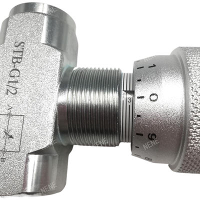 Drosselklep STB-G1/2 Hoogdrukbestendige stroomregelklep STB Hydraulische drosselklep