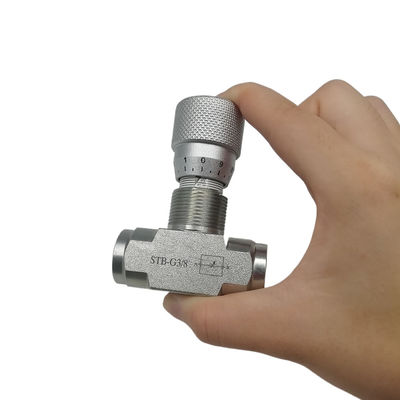 Duurzame hydraulische regelklep STB-G3/8 45 tot 2000 Ssu 6 tot 420 CSt
