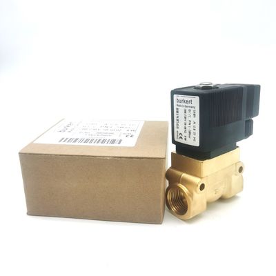 00137538 6013 Type Normaal gesloten 2.0-stroomgat FKM-zegel 8W Burkert-solenoïde klep