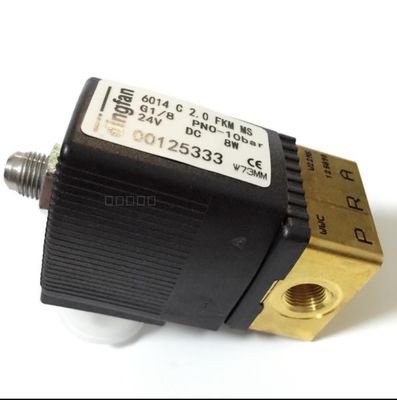 Burkert elektrisch ventiel NBR Afdichting 00125333 Normaal gesloten G1/8 0~10bar