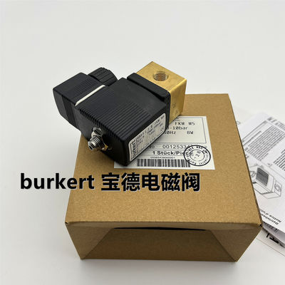 Burkert 6014 magnetoventil 00125334 C2.0 FKM G1/8 0-10bar 24V 50HZ Plaattype