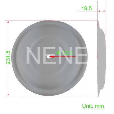 Graco Diaphragms Husky 1590 1,5 inch Wit/Blauw/Zwart 15B312 189426 5K312
