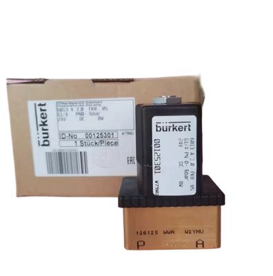 00308501 URKERT Solenoïde klep 5404 G1/2 2/2 Normaal gesloten 12 Stroomgat FKM Verzegeld Messing klep lichaam DC24V 8W 1-50bar