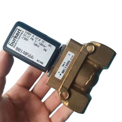 Brass Body Burkert Solenoïde Valve 00308503 DC24V 8W G3/4 2/2 Normaal gesloten 20 Stroomgat 5404 Type 1-32 Bar